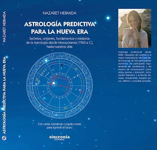Astrología predictiva para la nueva era, Nazareth Hermida, Editorial Sincronía - 2025